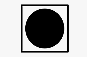 Square with Shaded circle