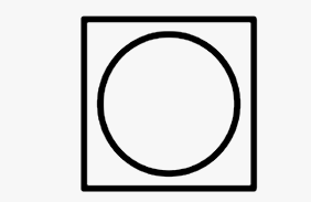 Tumble dry Symbol- circle inside square