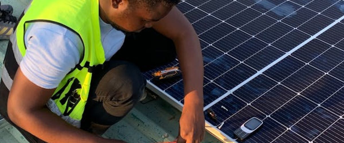 solar company Kenya technician rooftop installation solar company Kenya technician rooftop installation